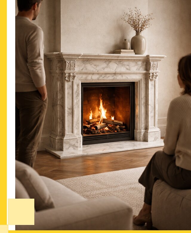 Мраморные камины под ключ в Тихвине от 273200 р. | ЭриданТхв