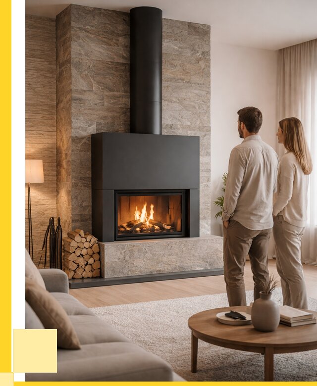 Закрытые камины под ключ в Тихвине от 131136 р., ЭриданТхв