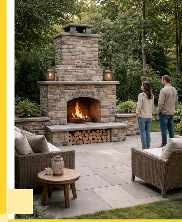 Уличные камины из кирпича в Тихвине от 163920 р. | ЭриданТхв