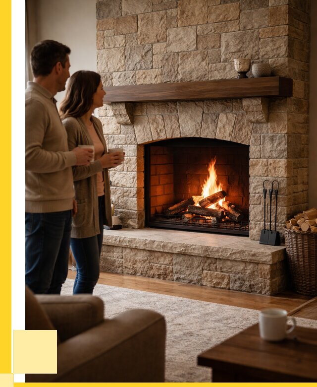 Каменные камины на заказ в Тихвине от 196704 р. | ЭриданТхв