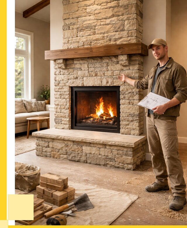 Камины под ключ в Тихвине от 196704 р. | ЭриданТхв — установка