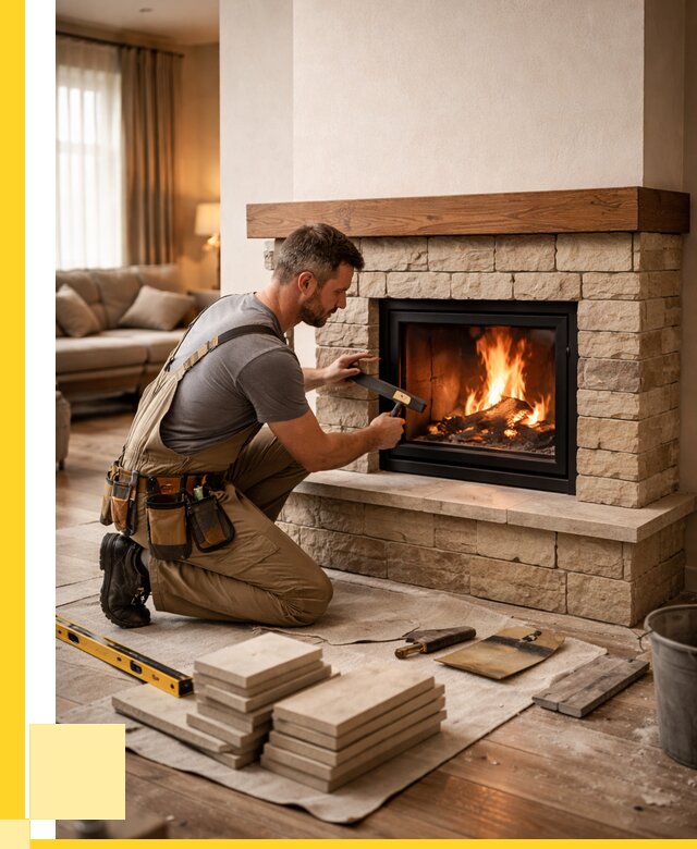 Строительство каминов в Тихвине от 163920 р., ЭриданТхв - под ключ