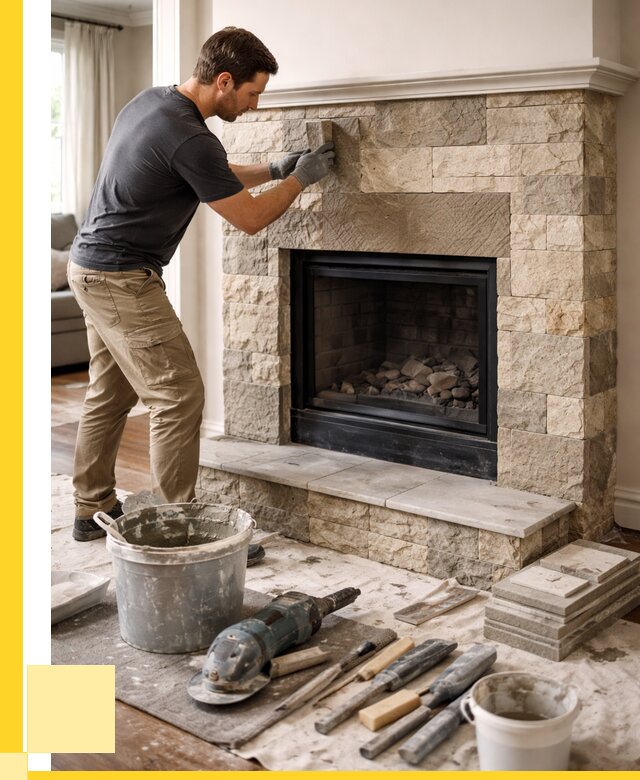 Ремонт каминов и печей в Тихвине от 16392 р. | ЭриданТхв