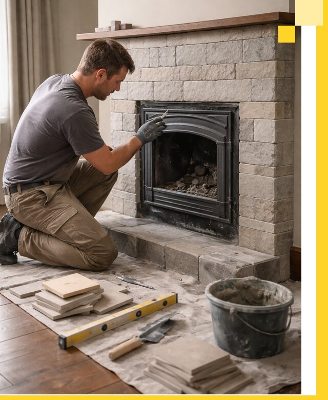 Профессиональный ремонт каминов в Тихвине восстановление и сервис