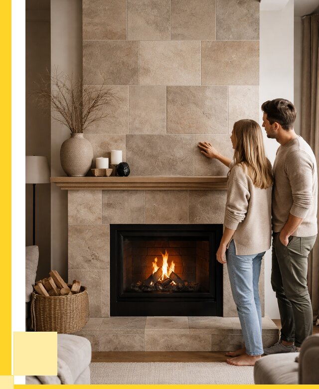 Облицовка каминов керамогранитом в Тихвине от 4918 р. | ЭриданТхв