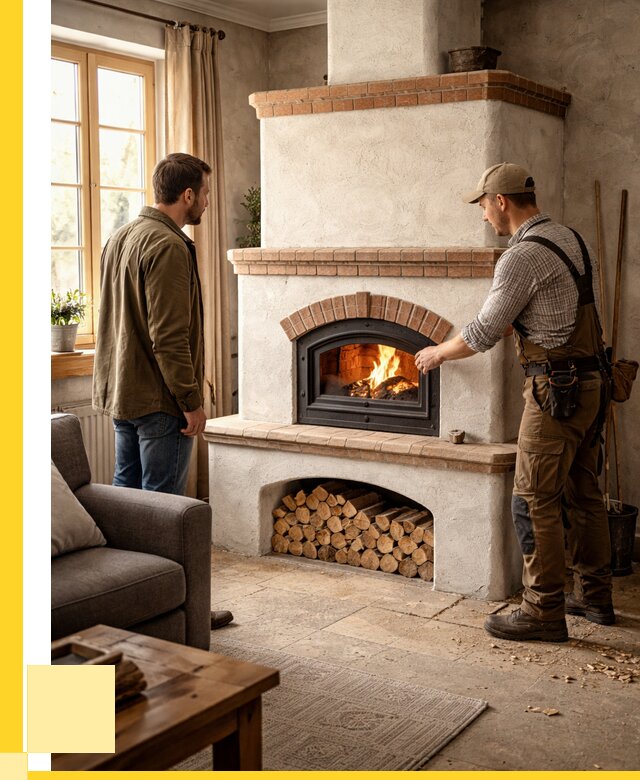 Печи камины в Тихвине: кирпичные, изразцовые от 65568 р. | ЭриданТхв