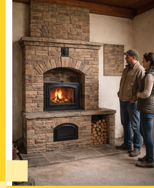 Кирпичная печь под ключ в Тихвине от 163920 р. | ЭриданТхв