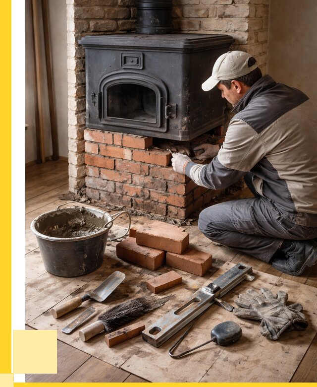 Ремонт печей в Тихвине от 13114 р., услуги печника ЭриданТхв