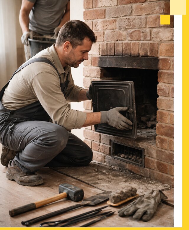 Ремонт печей в Тихвине с гарантией качества и безопасности