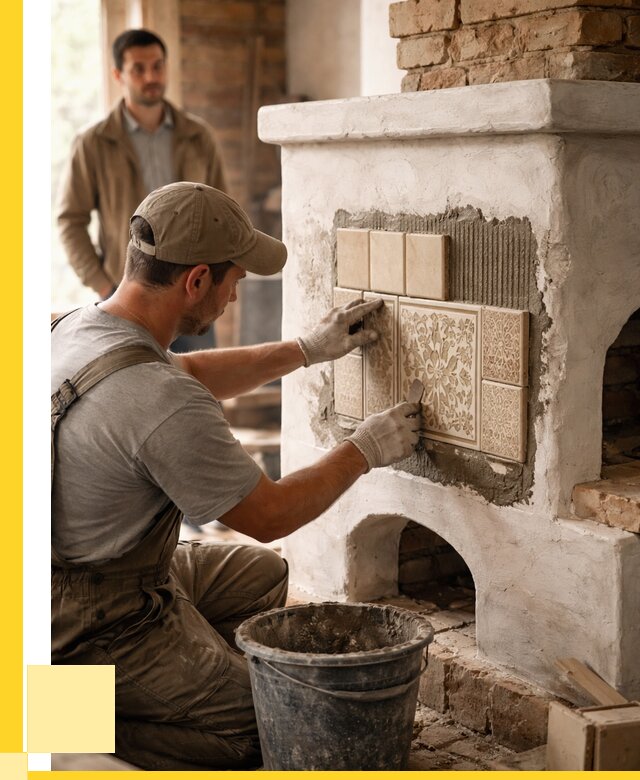 Отделка печей и банных печей в Тихвине от 38248 р. | ЭриданТхв