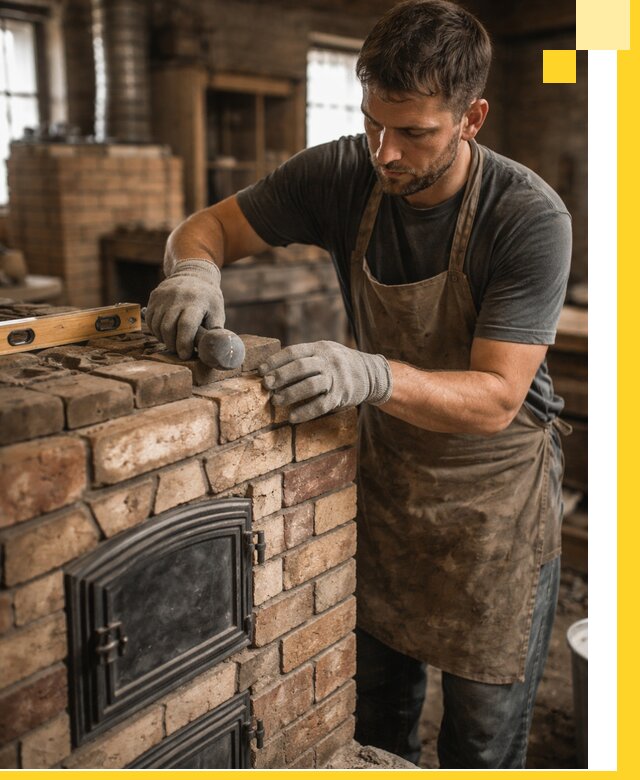 Изготовление печей на заказ в Тихвине с проектом и монтажом