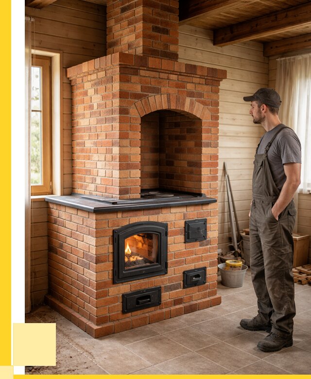 Кирпичные печи в Тихвине: купить от 163920 р. | ЭриданТхв