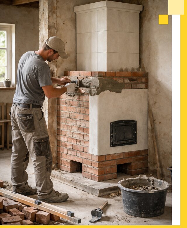 Изготовление и установка печей-голландок под ключ в Тихвине