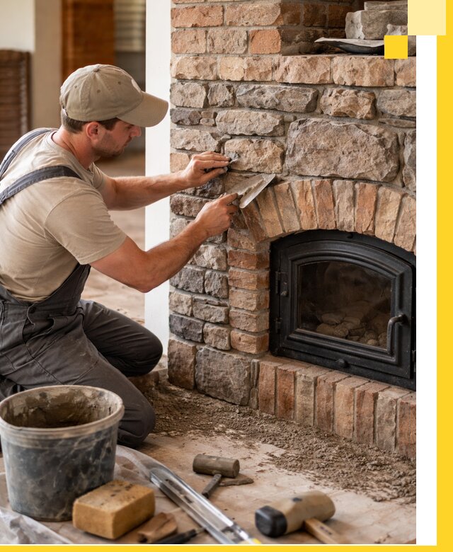 Печи для дома под ключ в Тихвине, установка и доставка