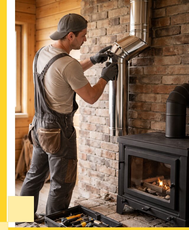 Монтаж дымоходов для печей в Тихвине от 8196 р. | ЭриданТхв