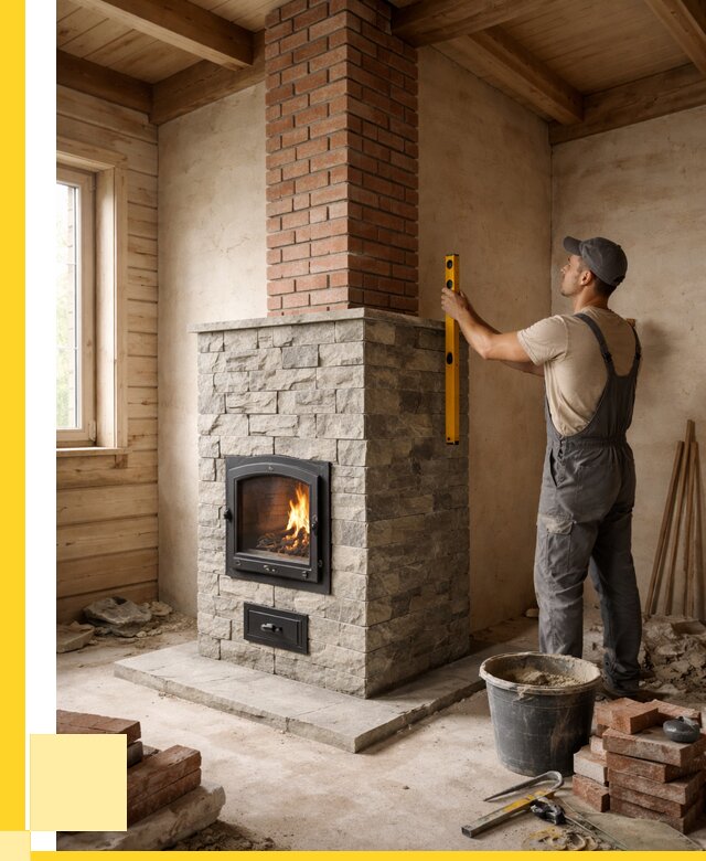 Печи и дымоходы под ключ в Тихвине от 49176 р., ЭриданТхв