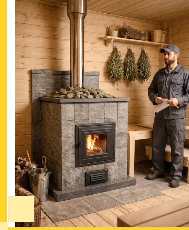 Печи для бани под ключ в Тихвине от 131136 р. | ЭриданТхв