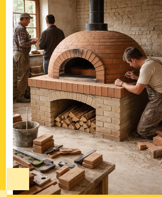 Помпейская печь дровяная для пиццы в Тихвине | ЭриданТхв от 218560 р.