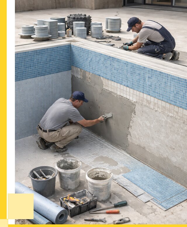 Ремонт и обслуживание бассейнов в Тихвине от 27320 р. | ЭриданТхв