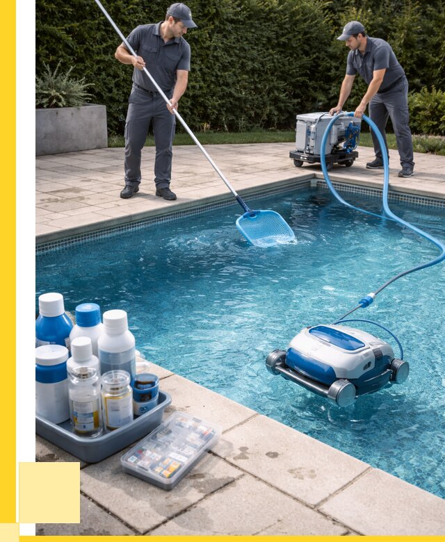 Чистка бассейнов в Тихвине роботами, от 4918 р. | ЭриданТхв