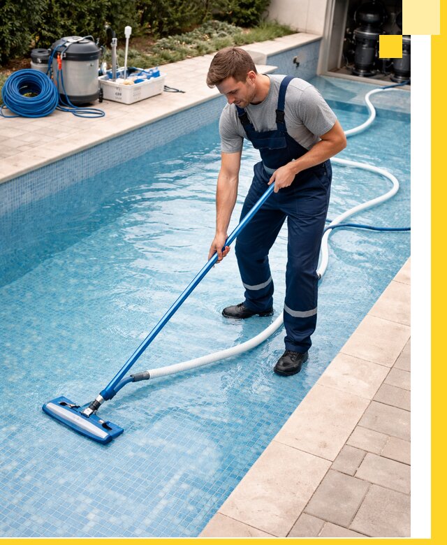 Профессиональная чистка бассейнов и фильтров в Тихвине под ключ