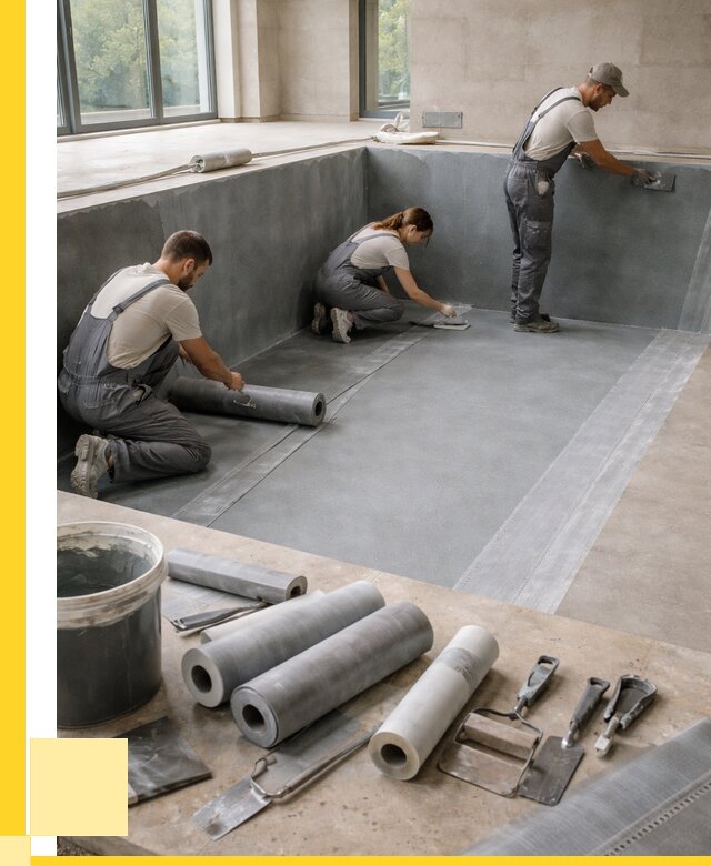 Гидроизоляция бассейнов в Тихвине от 2186 р., ЭриданТхв