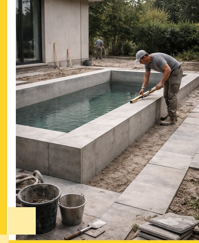 Строительство бетонного бассейна в Тихвине от 1311360 р. | ЭриданТхв