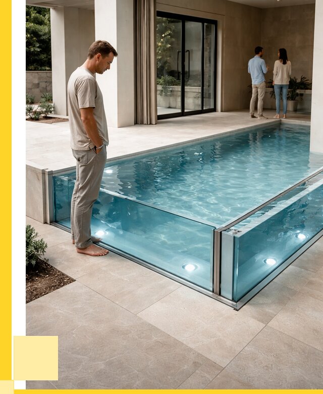 Стеклянные бассейны в Тихвине от 1311360 р. | ЭриданТхв — мозаика