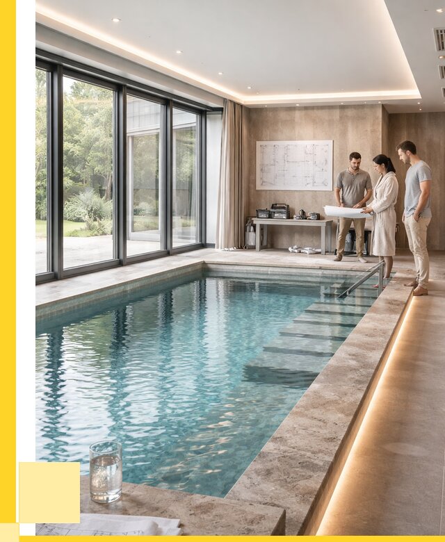 Закрытые бассейны под ключ в Тихвине от 2732000 р. | ЭриданТхв