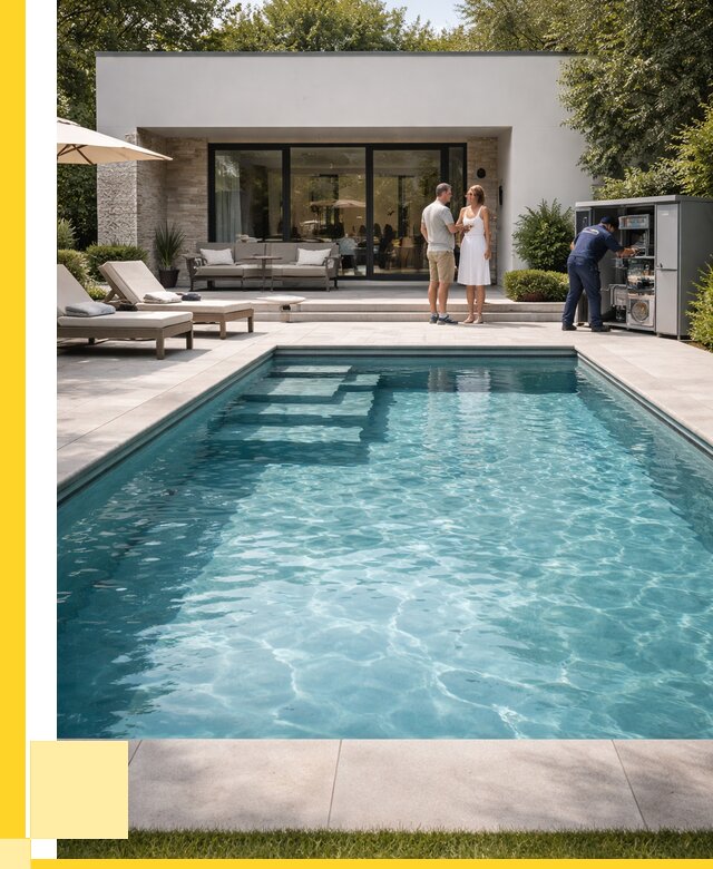 Бассейн в доме в Тихвине под ключ от 1311360 р. | ЭриданТхв