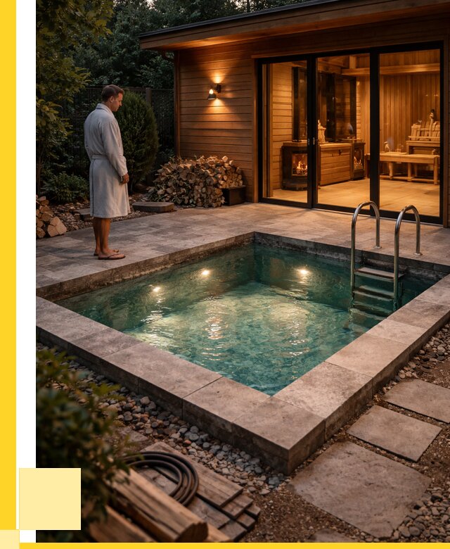 Бани с бассейном под ключ в Тихвине от 103816 р. | ЭриданТхв