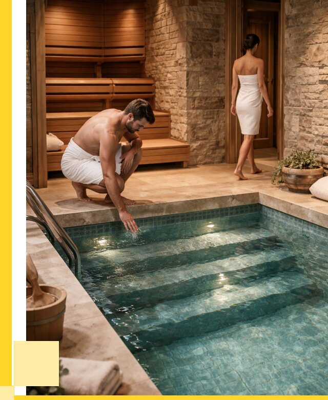 Сауна с бассейном под ключ в Тихвине от 131136 р., ЭриданТхв