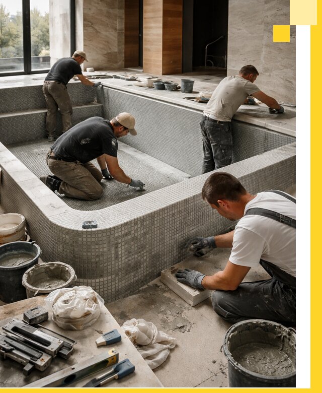 Строительство и установка СПА бассейнов под ключ в Тихвине