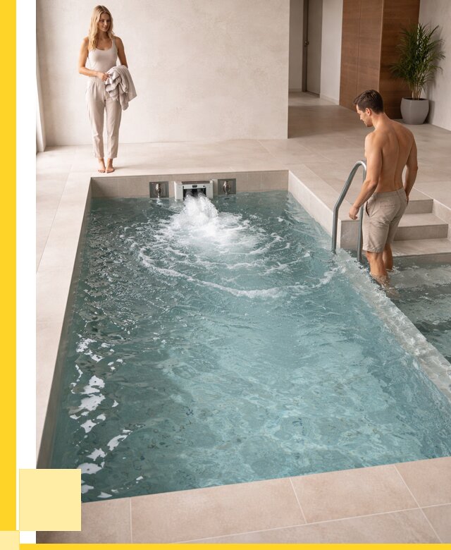 Бассейн с противотоком в Тихвине от 273200 р. | ЭриданТхв