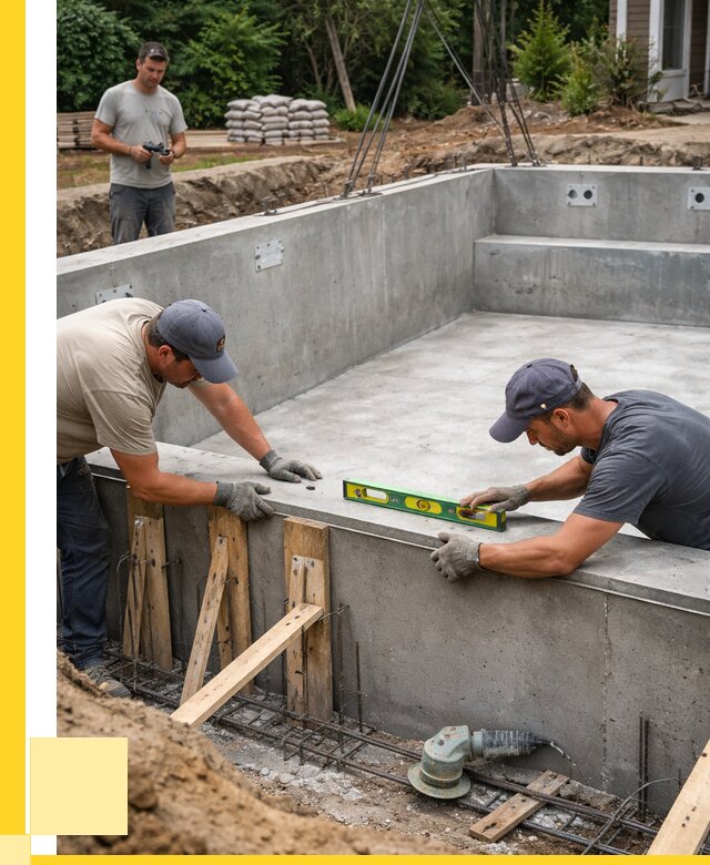 Монтаж чаши бассейна в Тихвине под ключ от 273200 р., ЭриданТхв