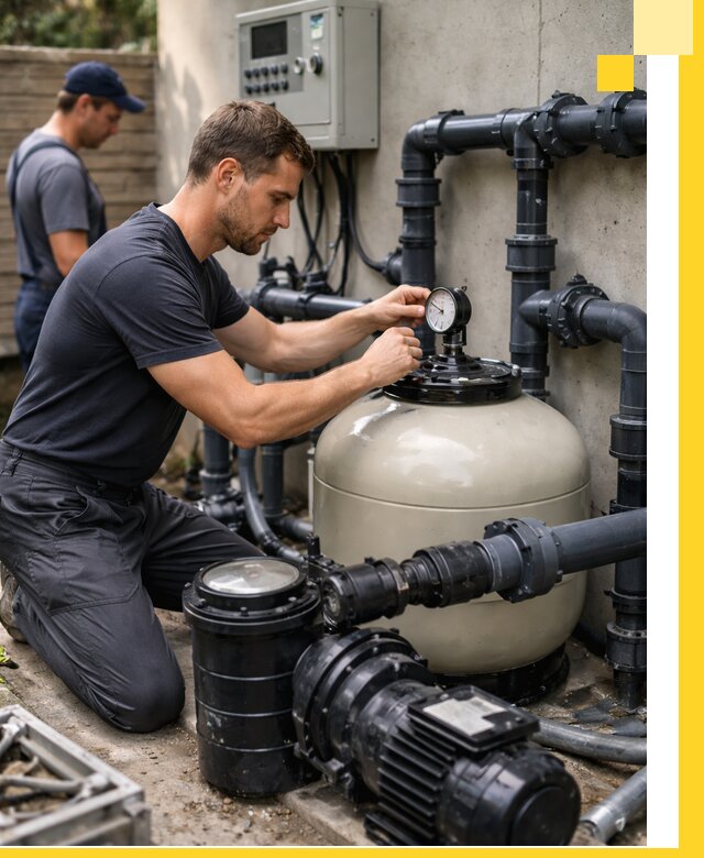 Поставка и монтаж фильтровального оборудования для бассейнов в Тихвине