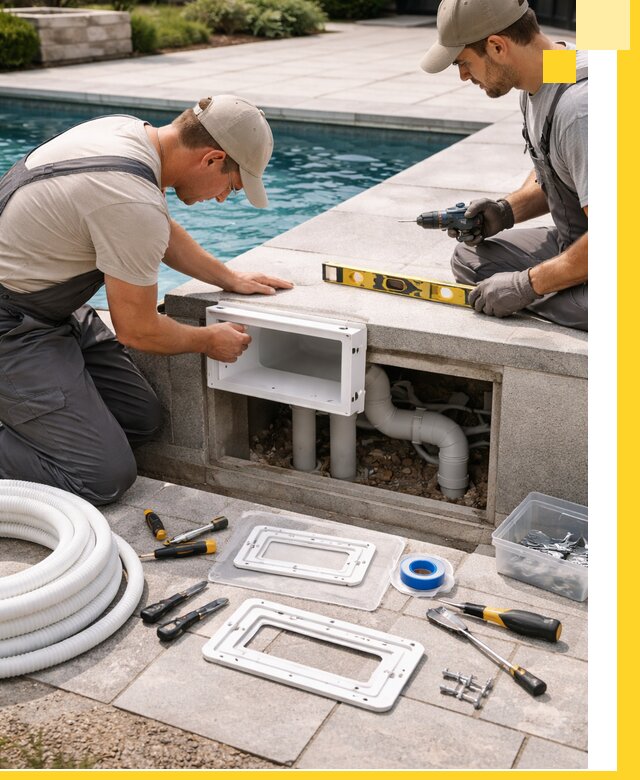 Поставка и установка скиммеров для бассейнов в Тихвине