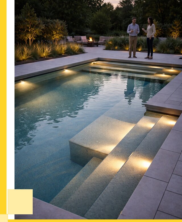 Освещение бассейнов в Тихвине под ключ от 27320 р. | ЭриданТхв