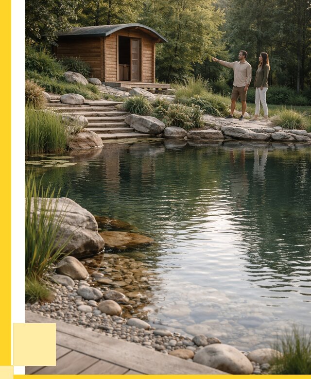 Природные бассейны под ключ в Тихвине от 491760 р. | ЭриданТхв