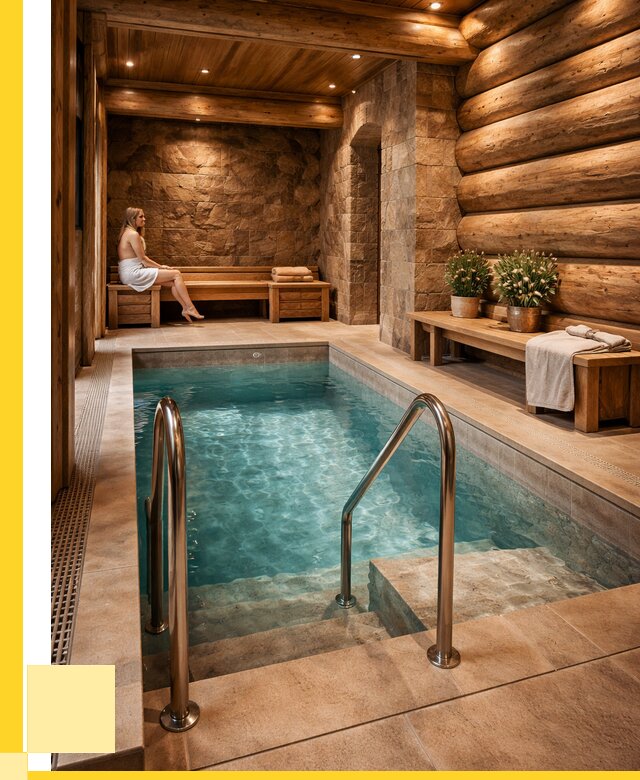 Аренда бани с бассейном в Тихвине от 1639200 р. | ЭриданТхв