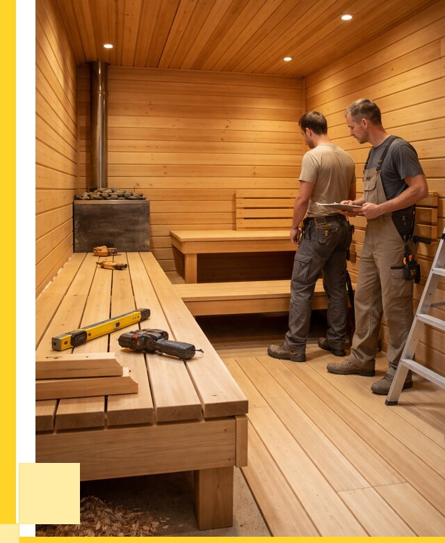 Отделка бань и саун в Тихвине по цене от 4918 р. | ЭриданТхв