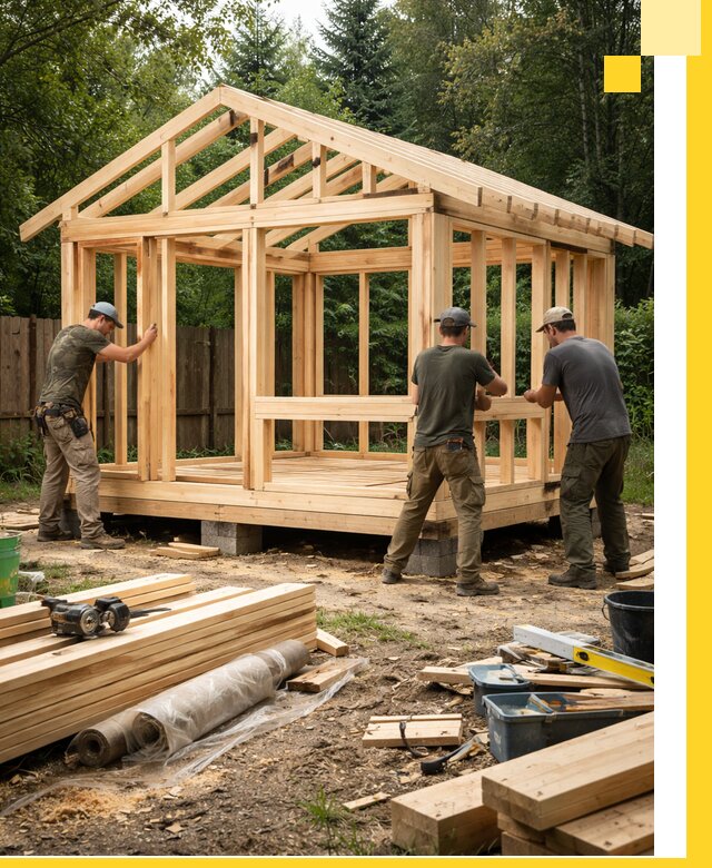 Профессиональное строительство бань под ключ в Тихвине