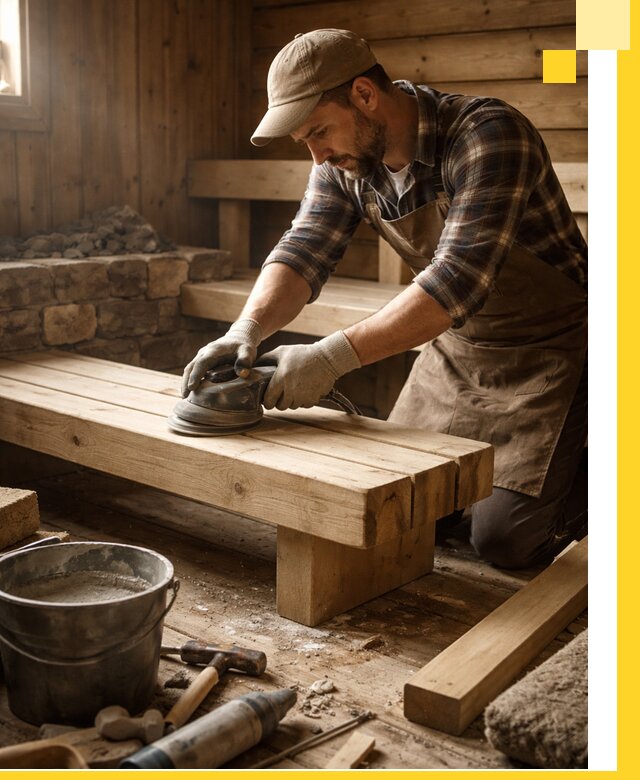 Ремонт бань под ключ в Тихвине с гарантией качества и сроков