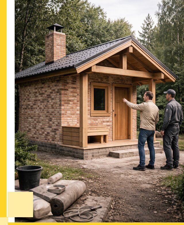 Кирпичные бани и печи в Тихвине от 382480 р. | ЭриданТхв