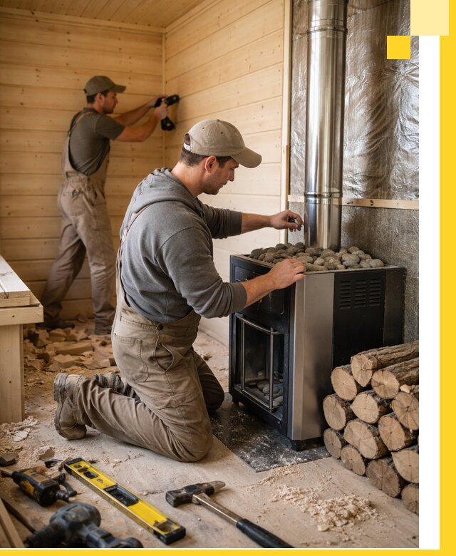 Строительство деревянных бань под ключ в Тихвине проекты и монтаж