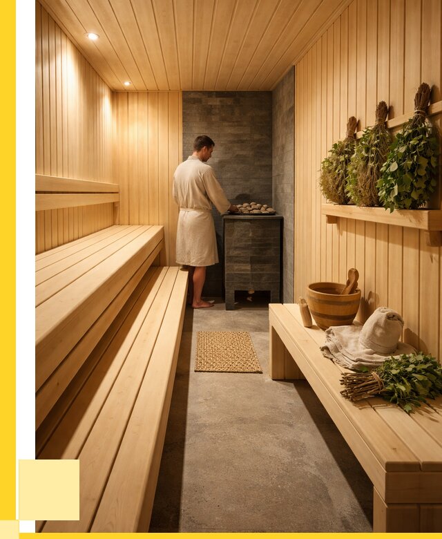 Отделка парной под ключ в Тихвине от 382480 р. | ЭриданТхв