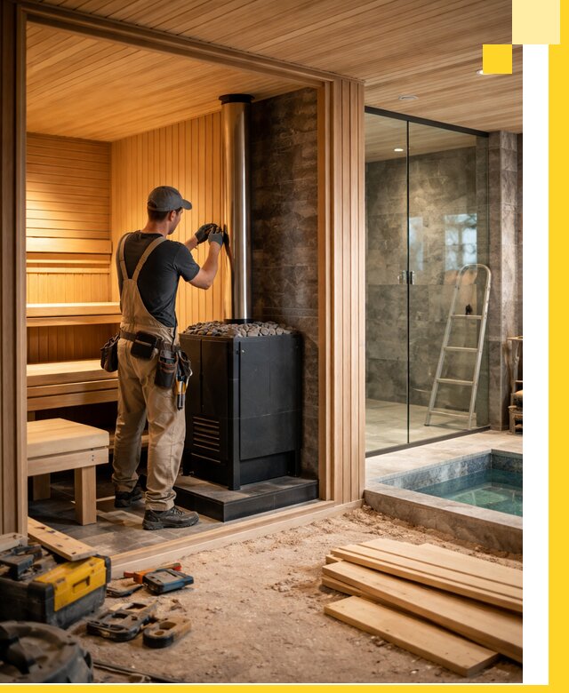 Полное строительство банных комплексов под ключ в Тихвине