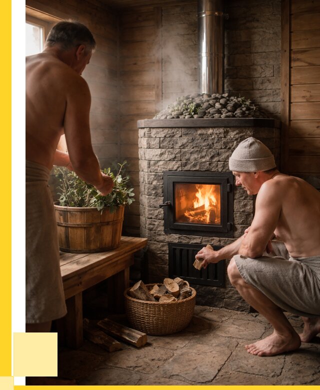 Банные печи под ключ в Тихвине от 49176 р. | ЭриданТхв кирпичная