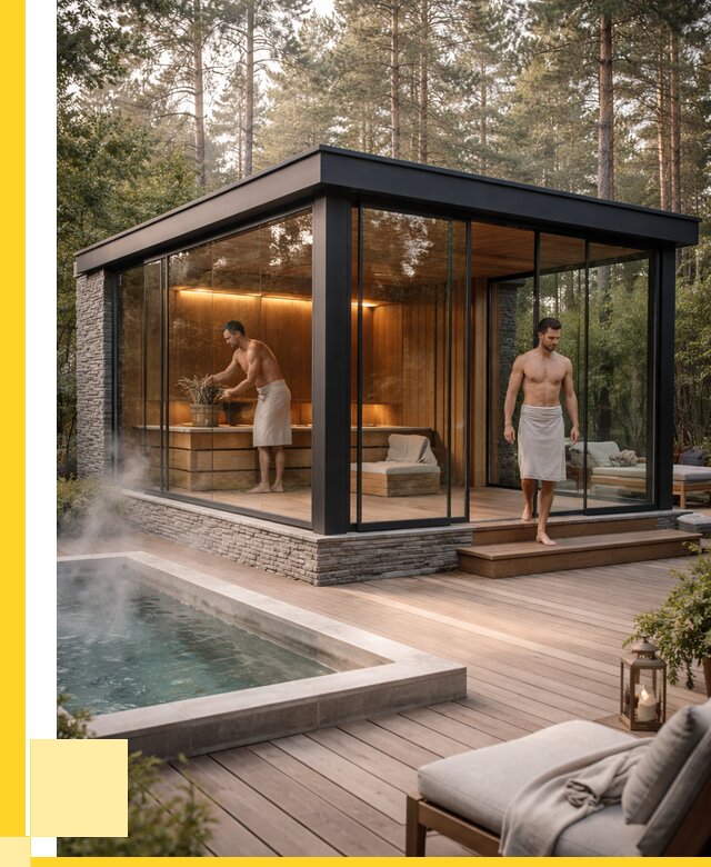 Стеклянные бани и двери в Тихвине от 491760 р. | ЭриданТхв