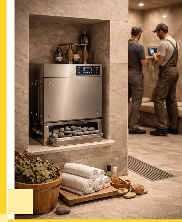 Парогенераторы для хамама в Тихвине от 81960 р. | ЭриданТхв